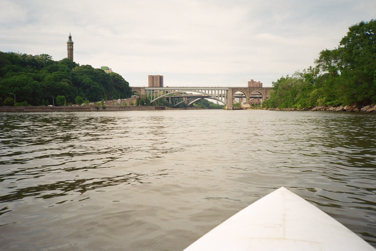 Kayaking on the Harlem River was the highlight of the trip